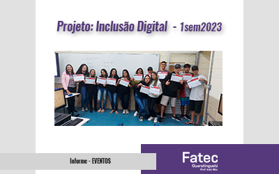 PROJETO DE INCLUSÃO DIGITAL – 1SEM23