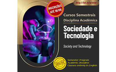 Curso na modalidade virtual em inglês Development of Society and Technology.