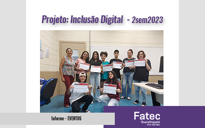 PROJETO – INCLUSÃO DIGITAL 2SEM23