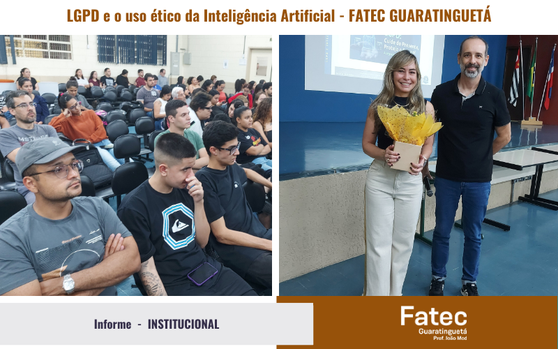 PALESTRA:” LGPD e o uso ético da Inteligência Artificial”