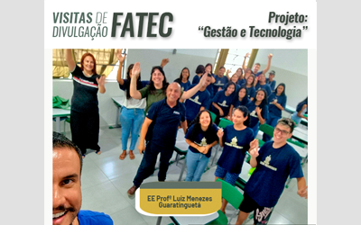 Divulgação Fatec / Projeto “Gestão e Tecnologia”